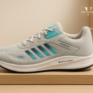 mens sports shoe| colour: gry/teal