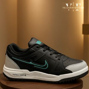 mens sports shoe|colour:bk/gry/teal