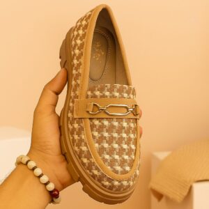 loffer partywear|colour:tan with cream work